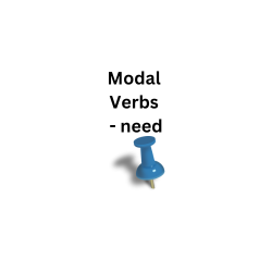 Modal Verbs: need