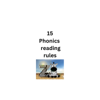 The Phonics rules in English