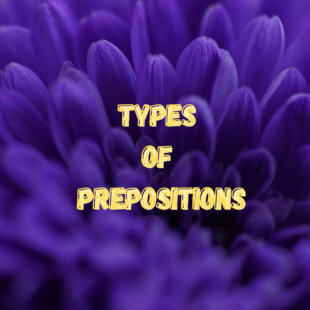 The Types of Prepositions