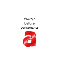 Pronunciation of the letter "a" before consonants