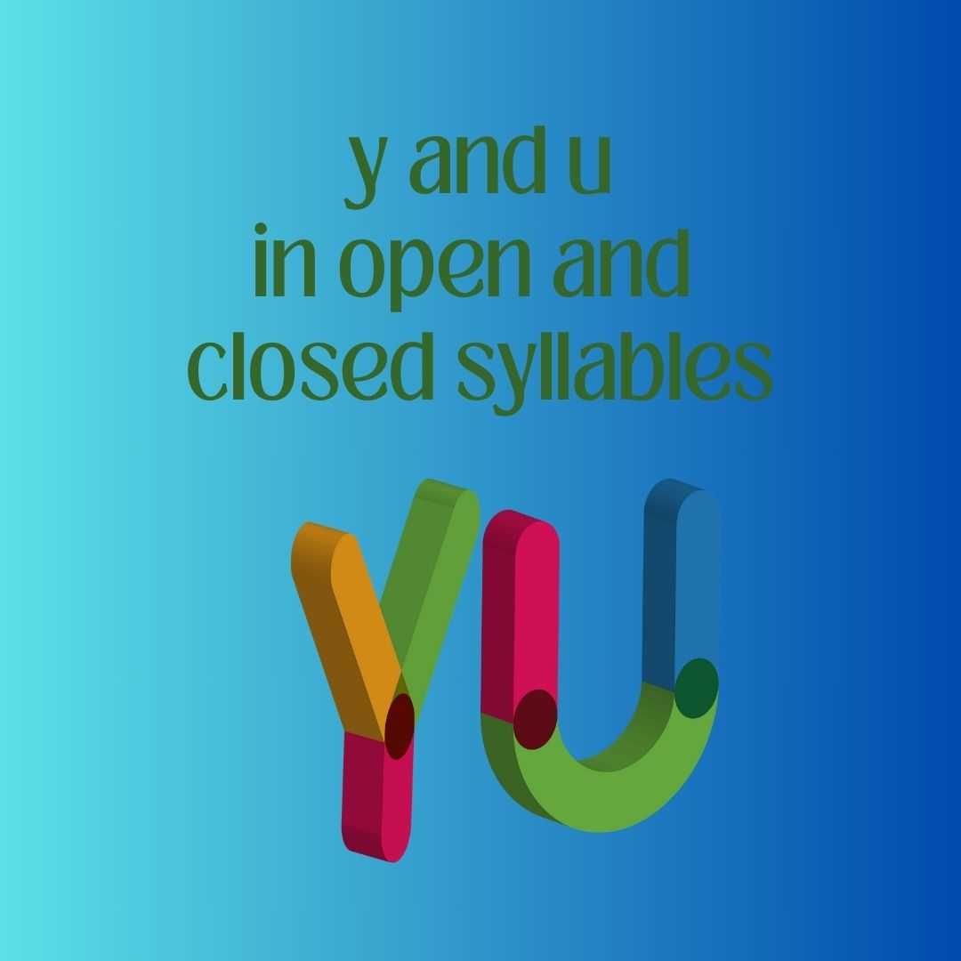 Table-4 Pronunciation of vowels y and u in open and closed syllables