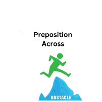 Preposition - "Across"