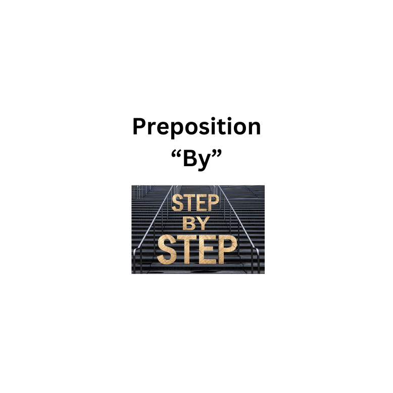 Preposition - "By"