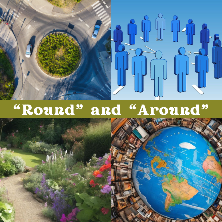 Prepositions - "Round" and Around"