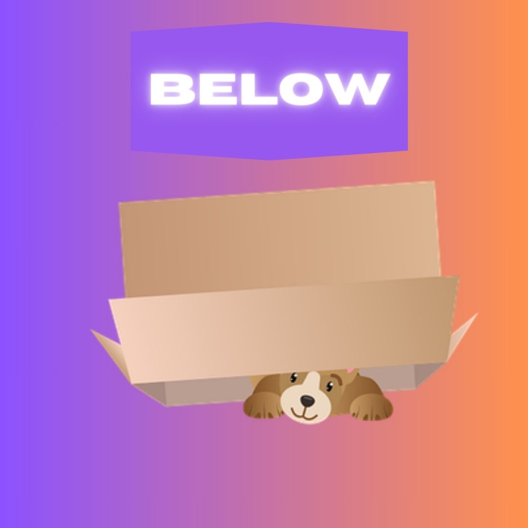 Preposition - "Below"