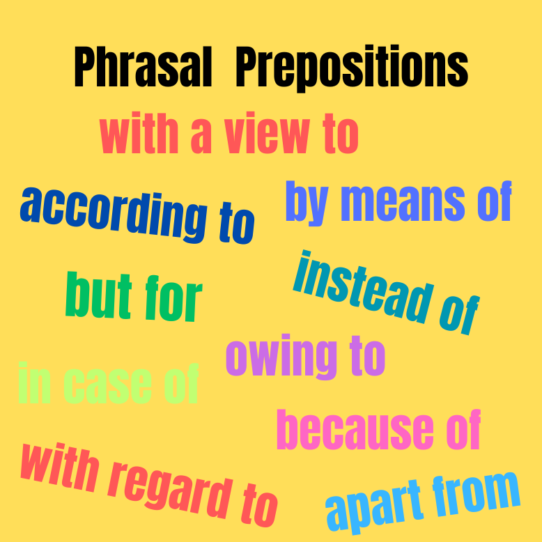 Phrasal Prepositions